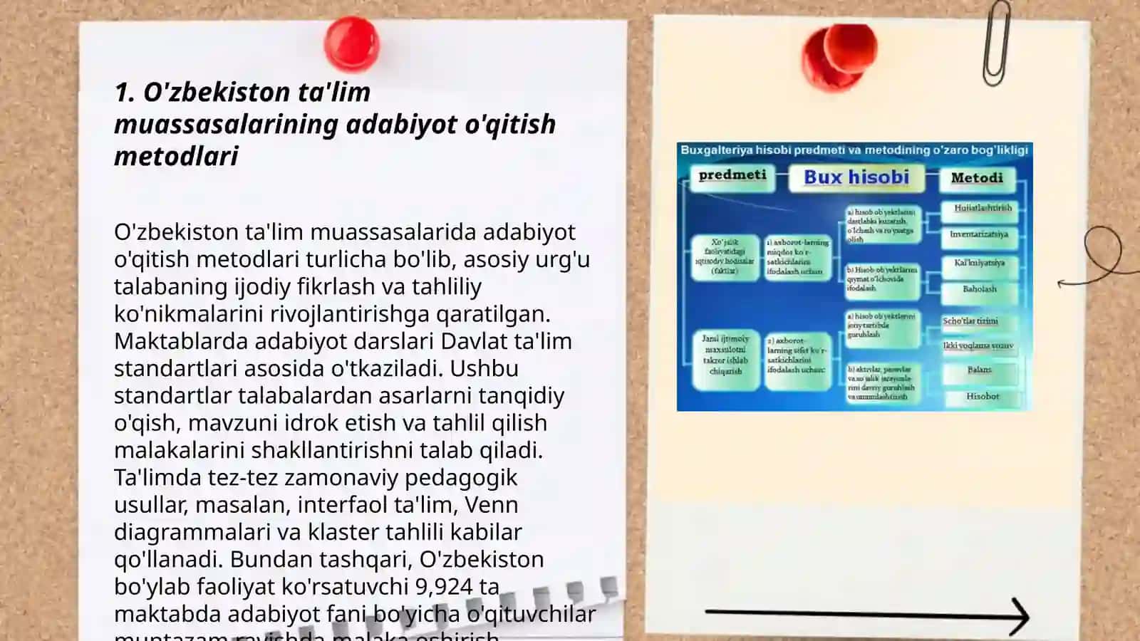 O'zbekiston ta'lim muassasalarining adabiyot o'qitish metodlari 3