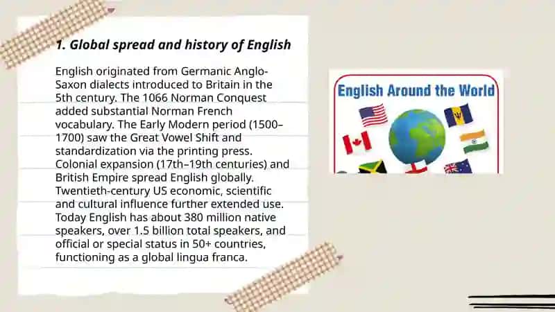 English around the world 3