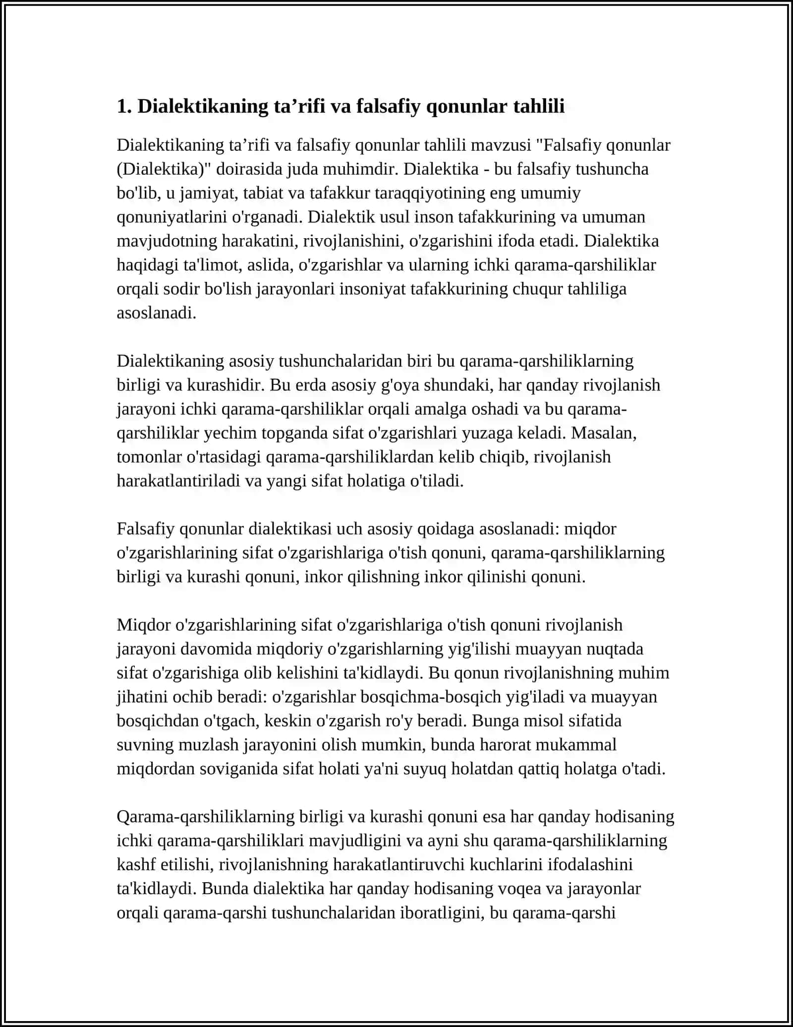 FALSAFIY QONUNLAR (DIALEKTIKA) 3