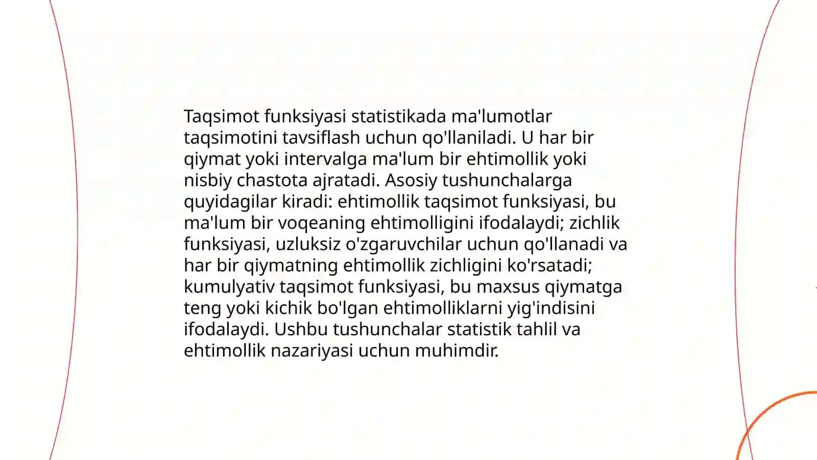 Taqsimot funksiyasi va qonuni tushunchasi 3