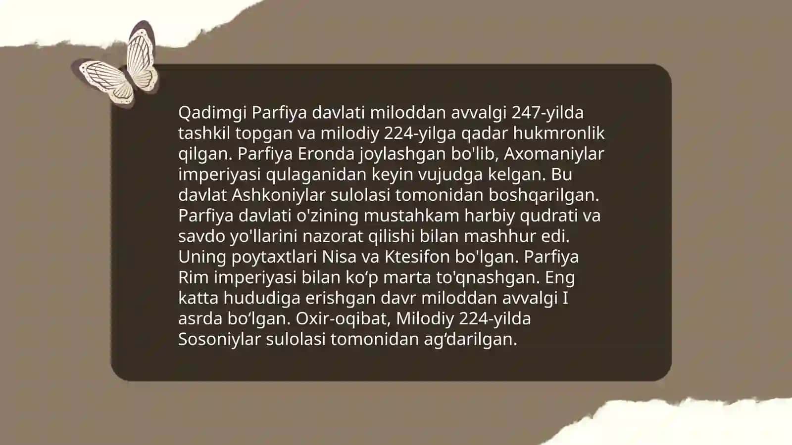 Qadimgi Parfiya davlatini yuksalishi 3