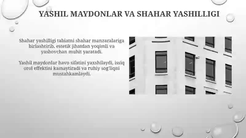 Zamonaviy shahar tushunchasi 3