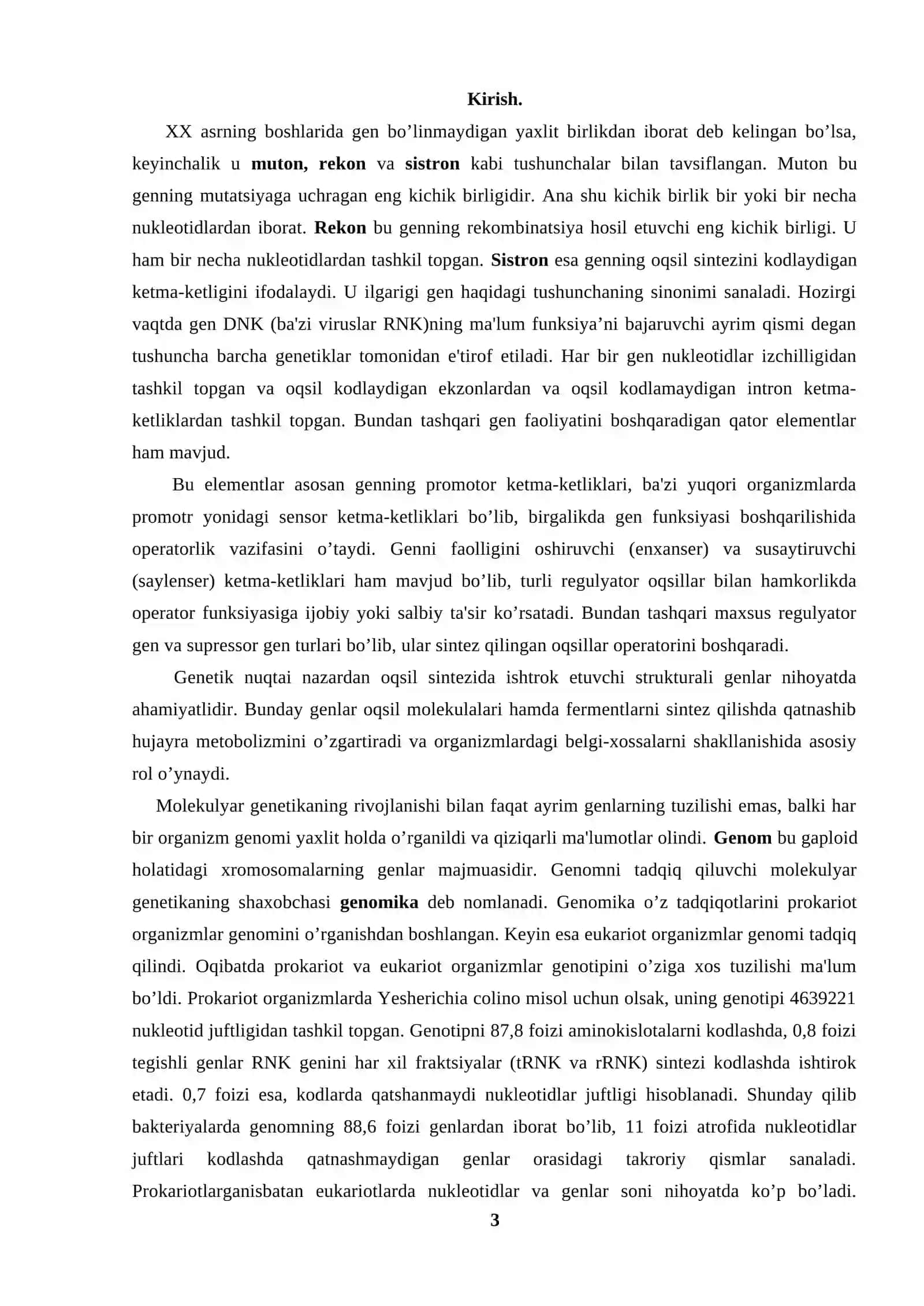 GENLARNING GENOMDAGI LOKALIZATSIYASI 3