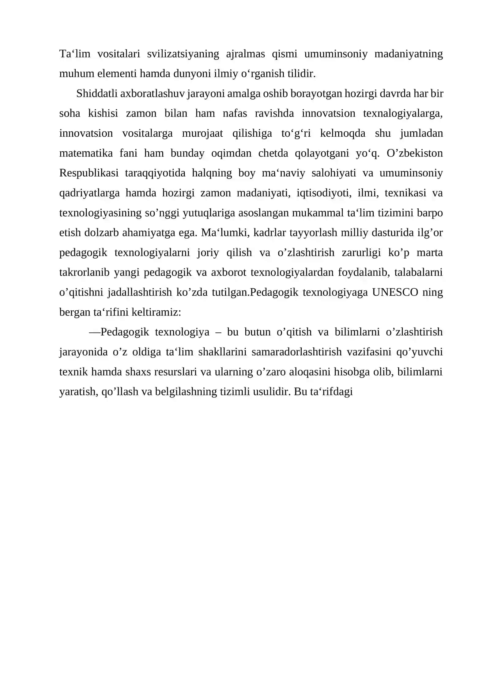 Monoton ketma-ketliklar va ularning limitlari haqida asosiy tushunchalar 3