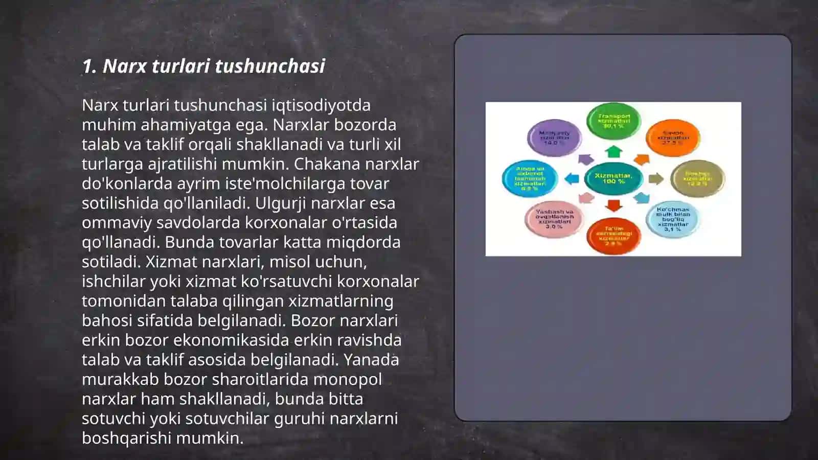 Narx turlari va ularni mazmuni 3
