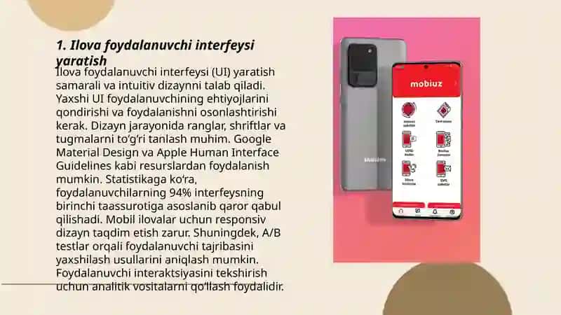Ibuildapp dasturida mobil ilova yaratish 3