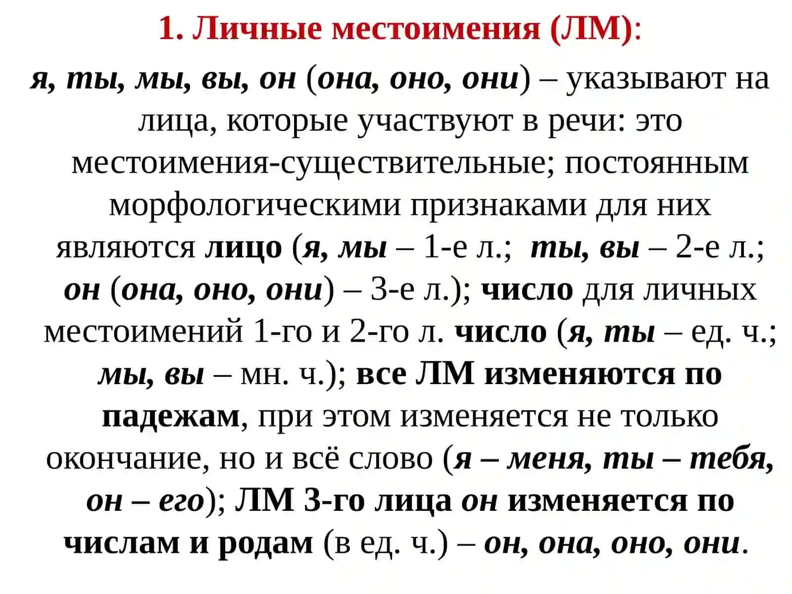 Местоимение 3