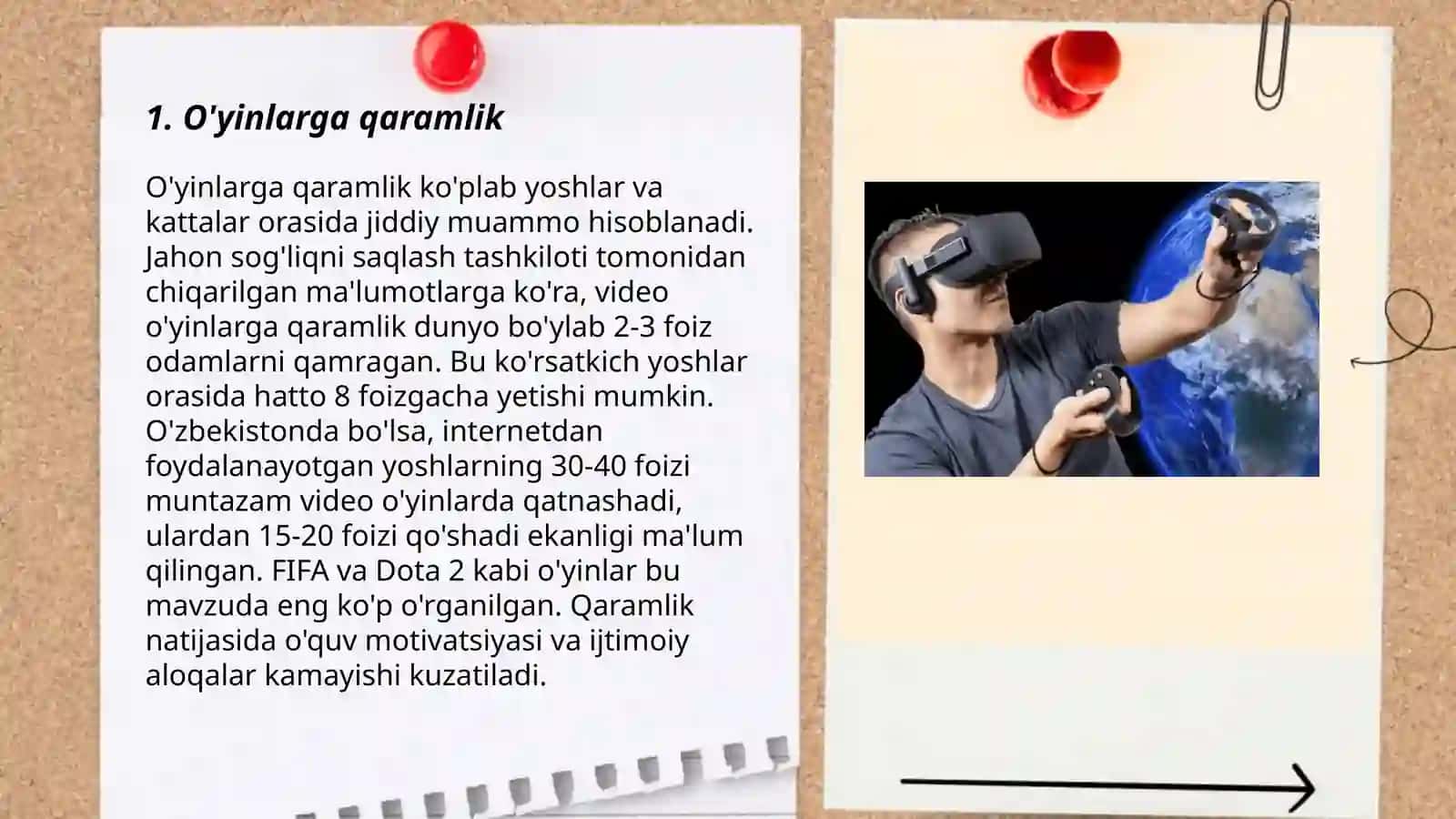 Virtual o'yinlarning asoratlari 3