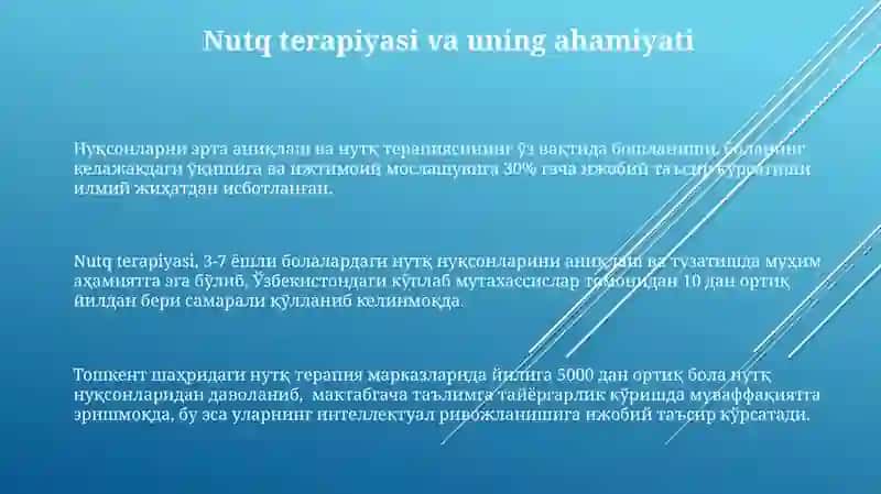 Nutq Terapiyasi 3