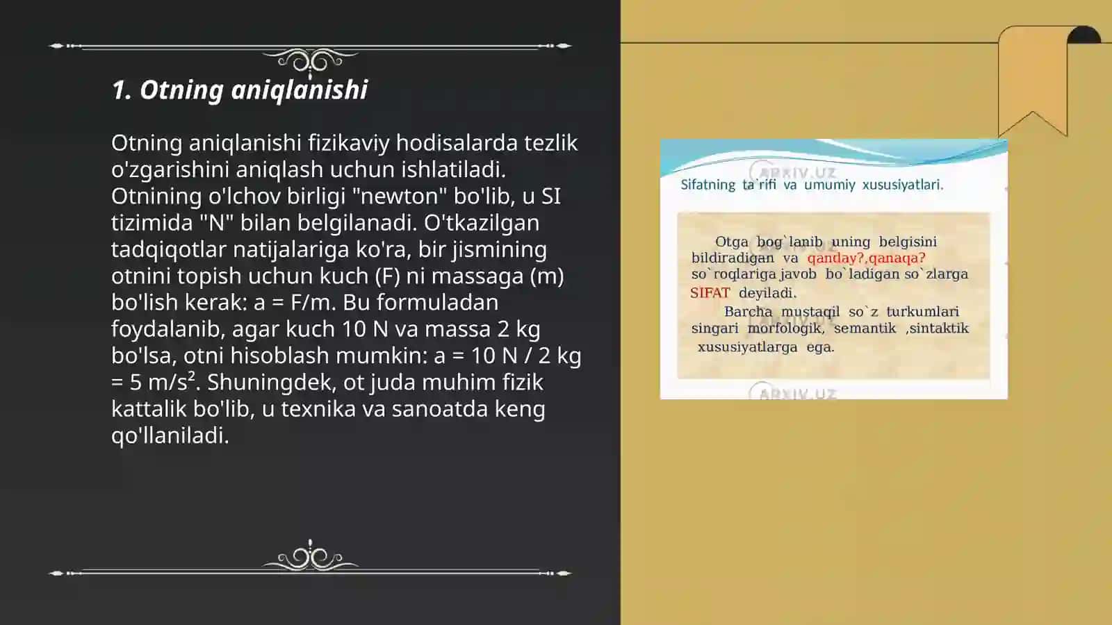 Ot so'z turkumi 3