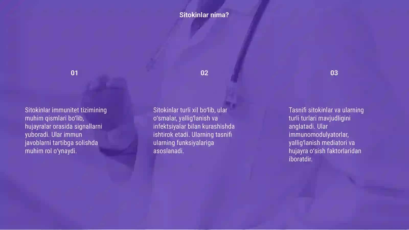 Sitokinlar tasnifi 3