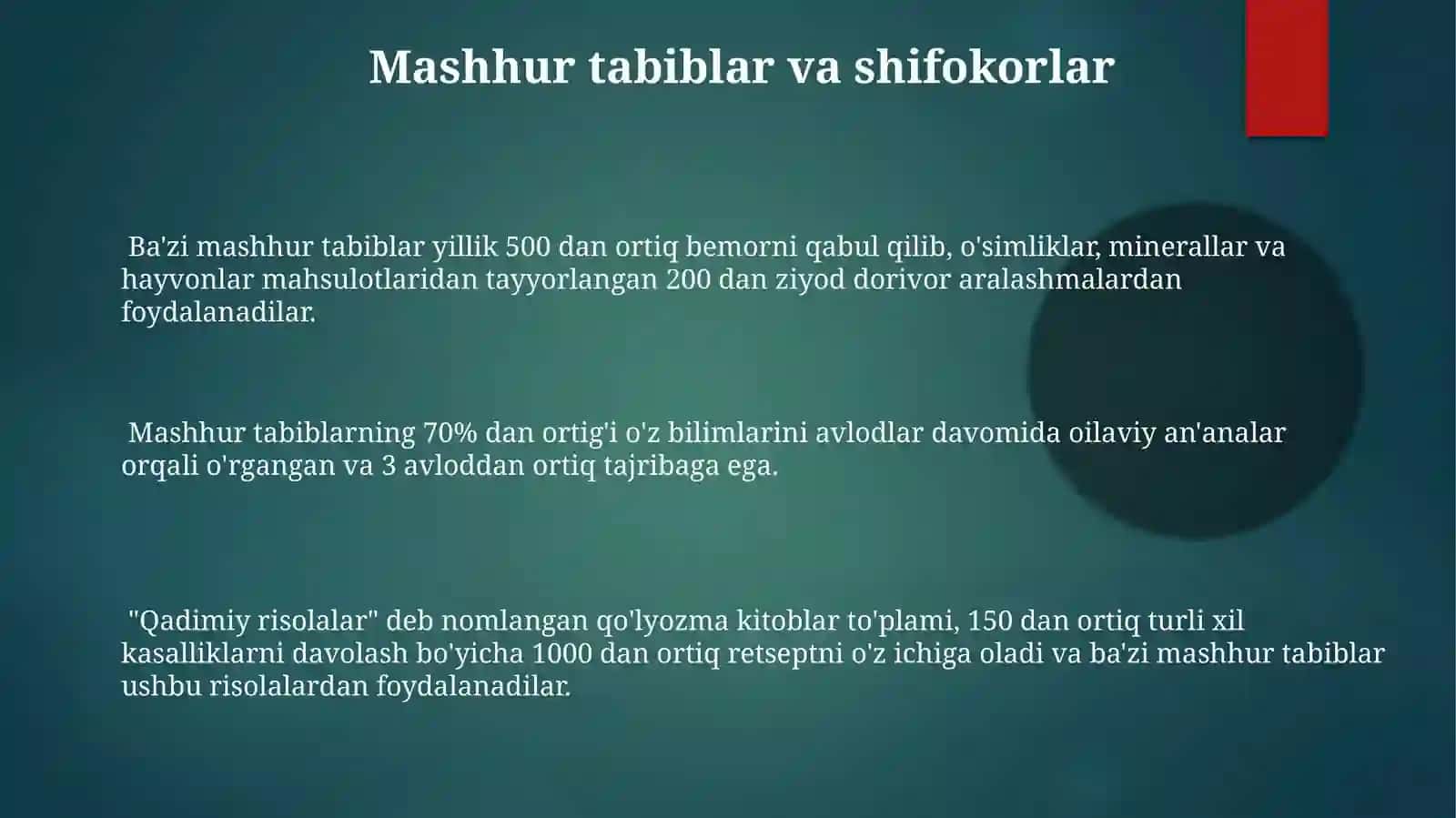 O'simlik dorilari va ularning qo'llanilishi 3