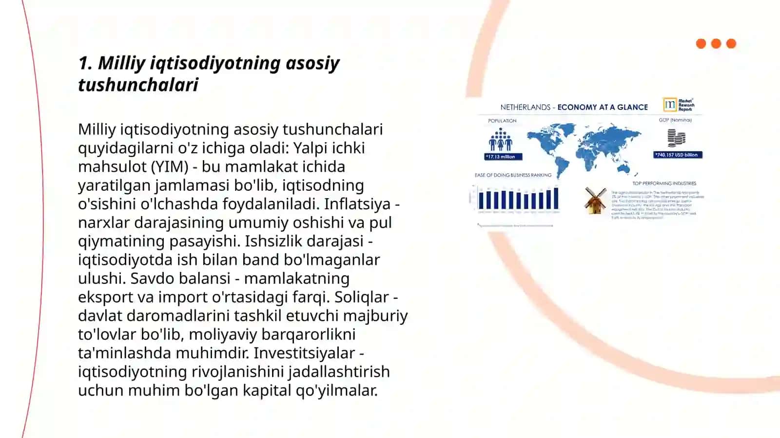 Milliy iqtisodiyot va uning makroiqtisodiy oʻlchamlari 3