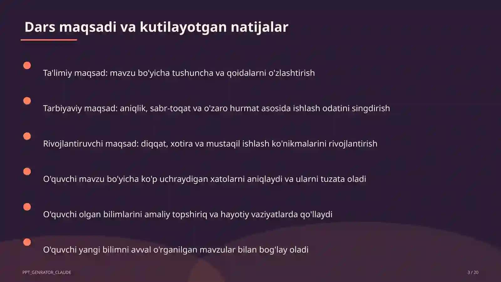 Texnologiya xonasida xavfsizlik qoidalari (5-sinf) 3