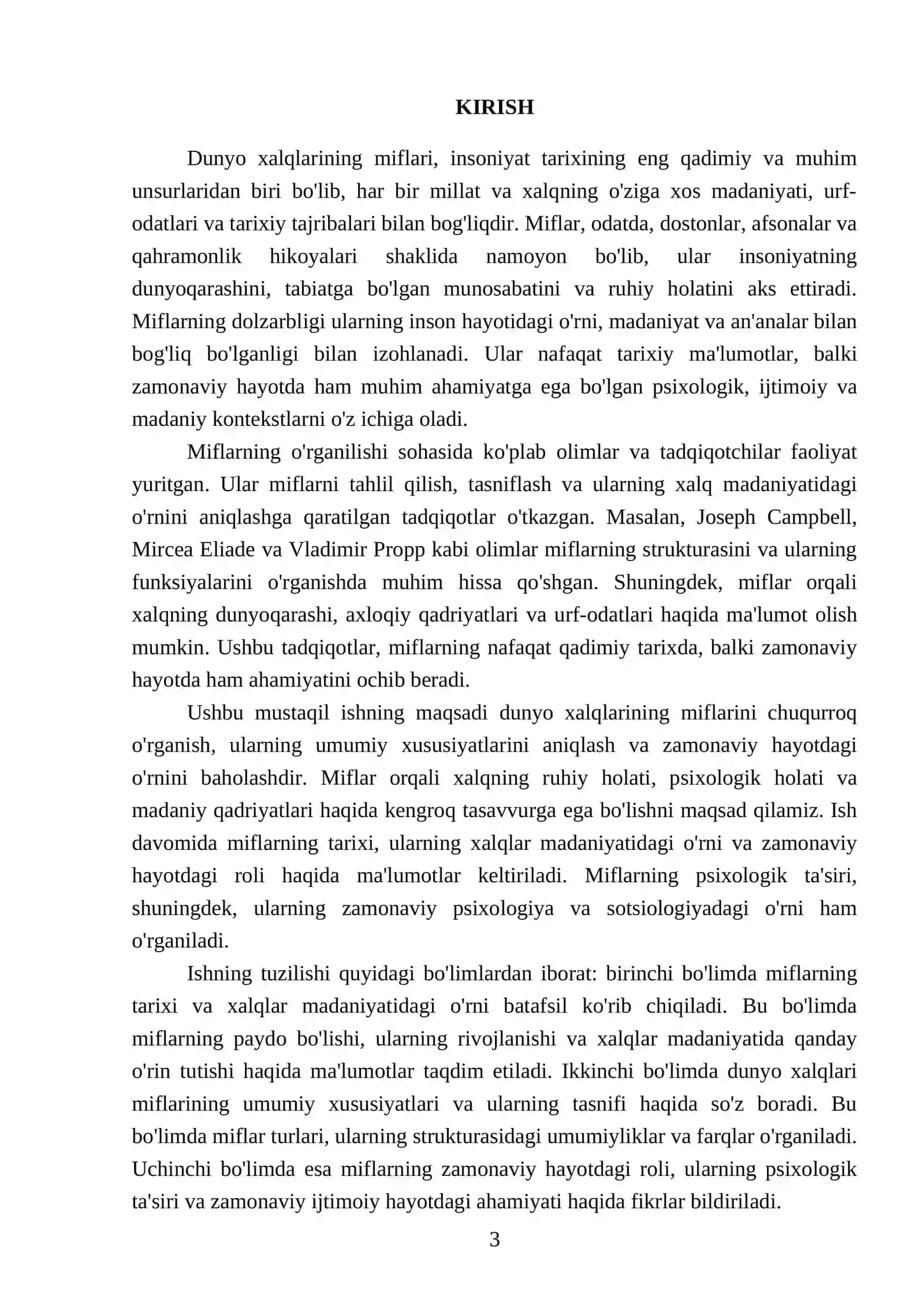 Dunyo xalqlarining miflari 3