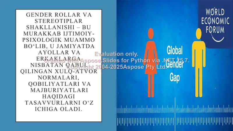 Gender rollar va stereotiplarning shakllanish muammolari 3