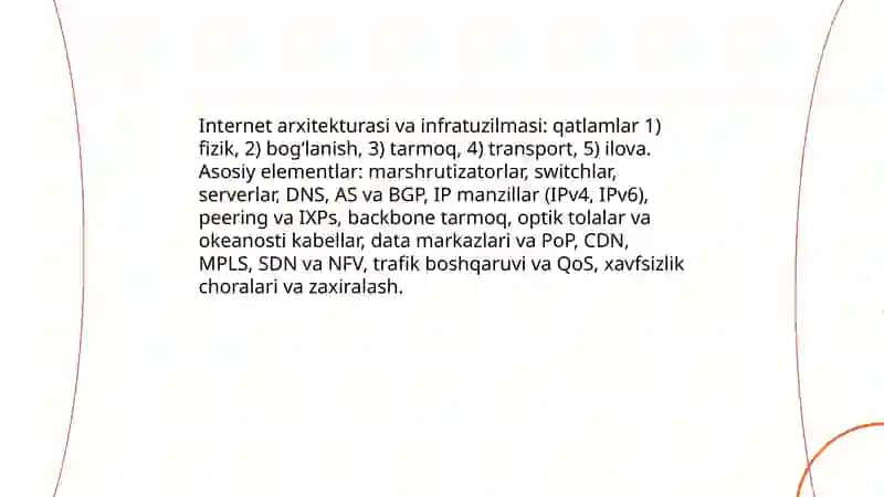 Global kompyuter tarmoqlari 3