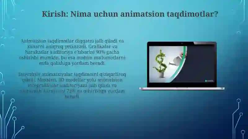 Animatsion taqdimotlar yaratish asoslari 3