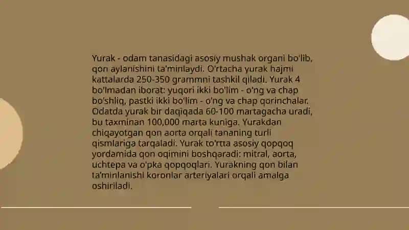 Qon aylanish sistemasi 3