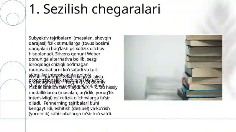 Sezgi psixofizikasi 3