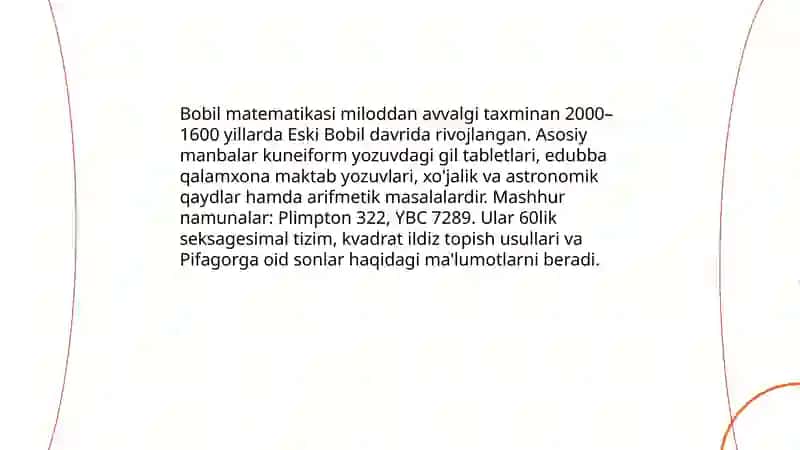 Bobil matematikasi 3