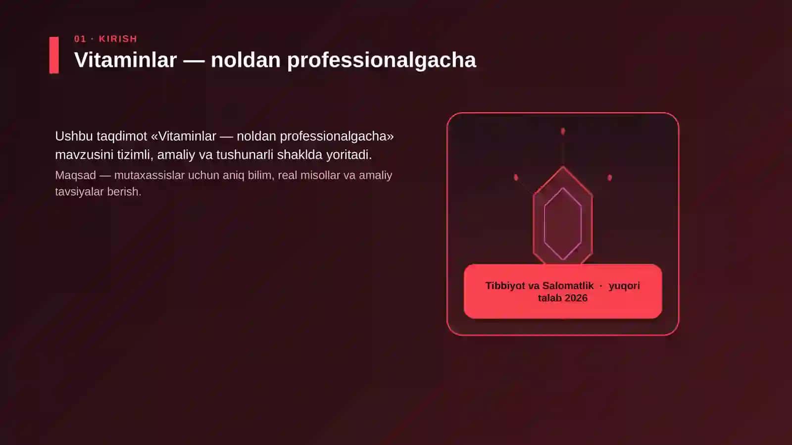 Vitaminlar — noldan professionalgacha 3