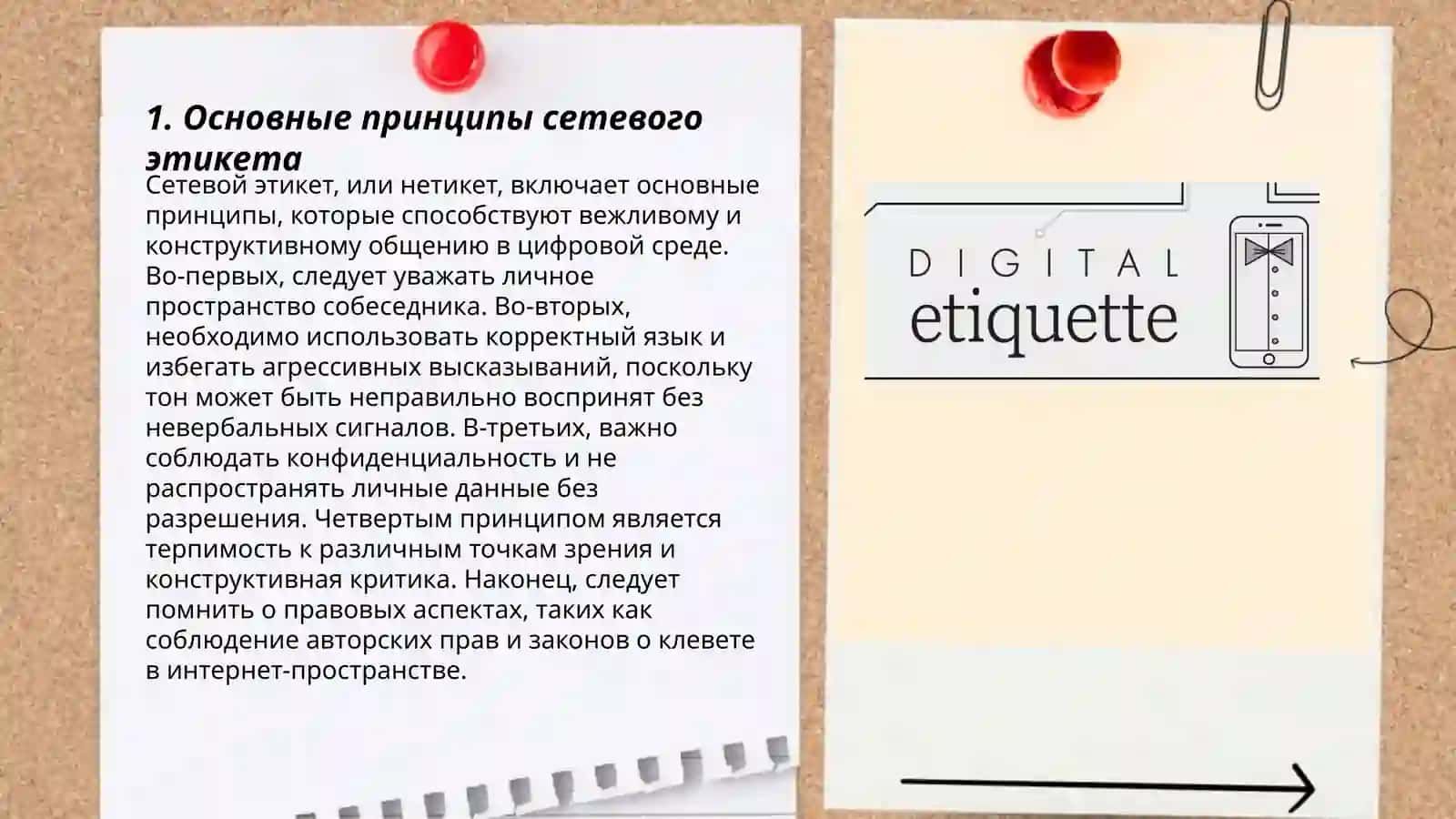 Сетевой этикет (Инфоэтика) 3