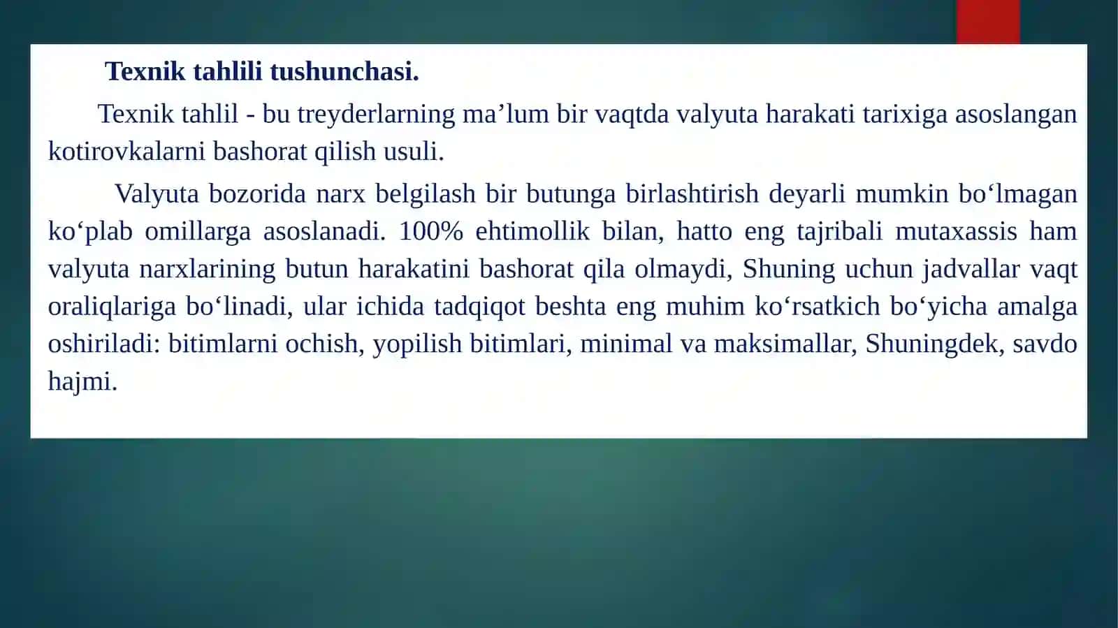 RAQAMLI AKTIVLAR SAVDOSIDA KURSLARNI PROGNOZ QILISH USULLARI 3
