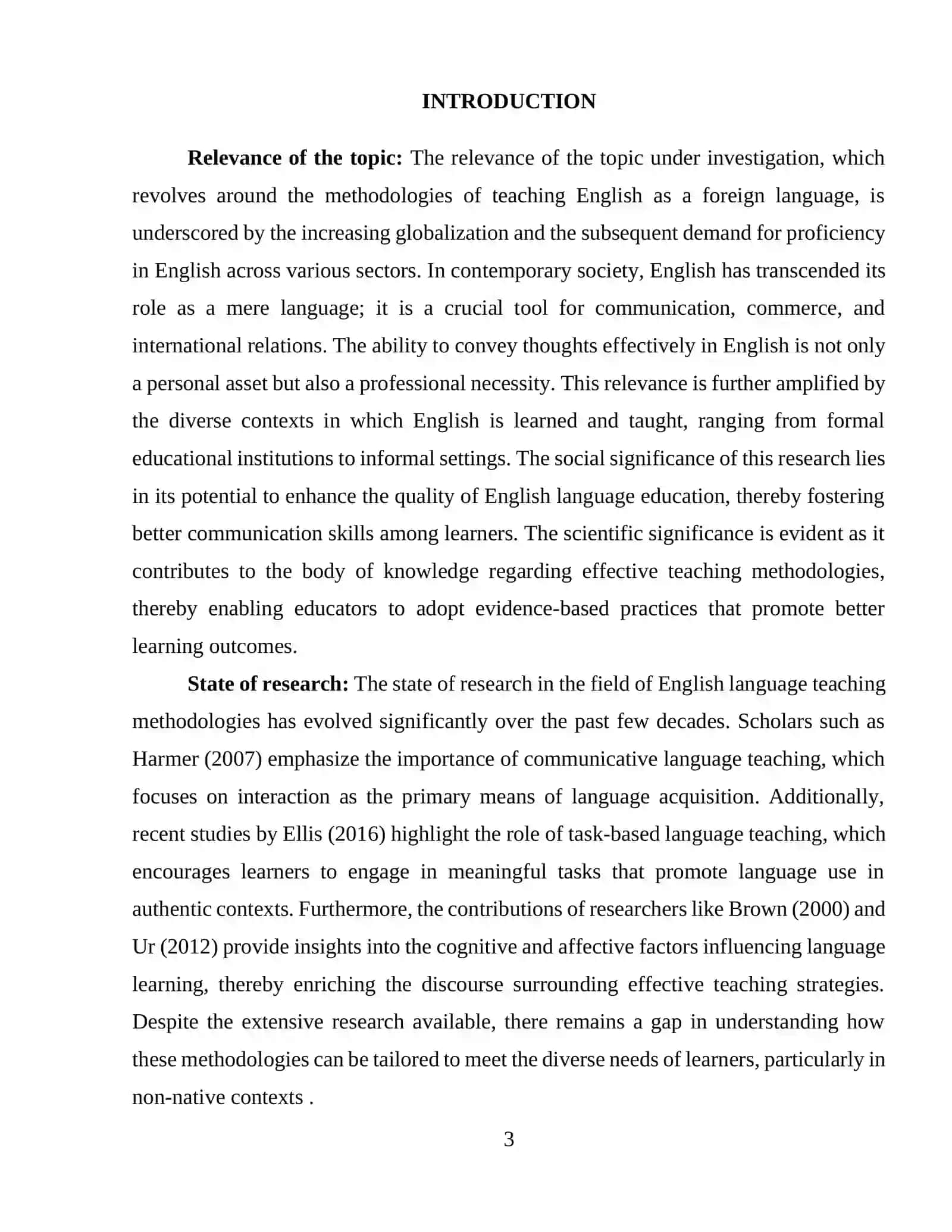 Features of Organization of the Lesson at Different Stages 3