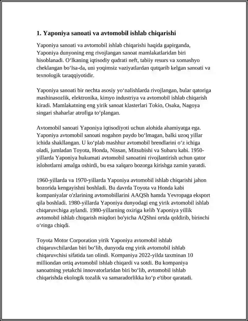 YAPONIYA IQTISODIYOT 3