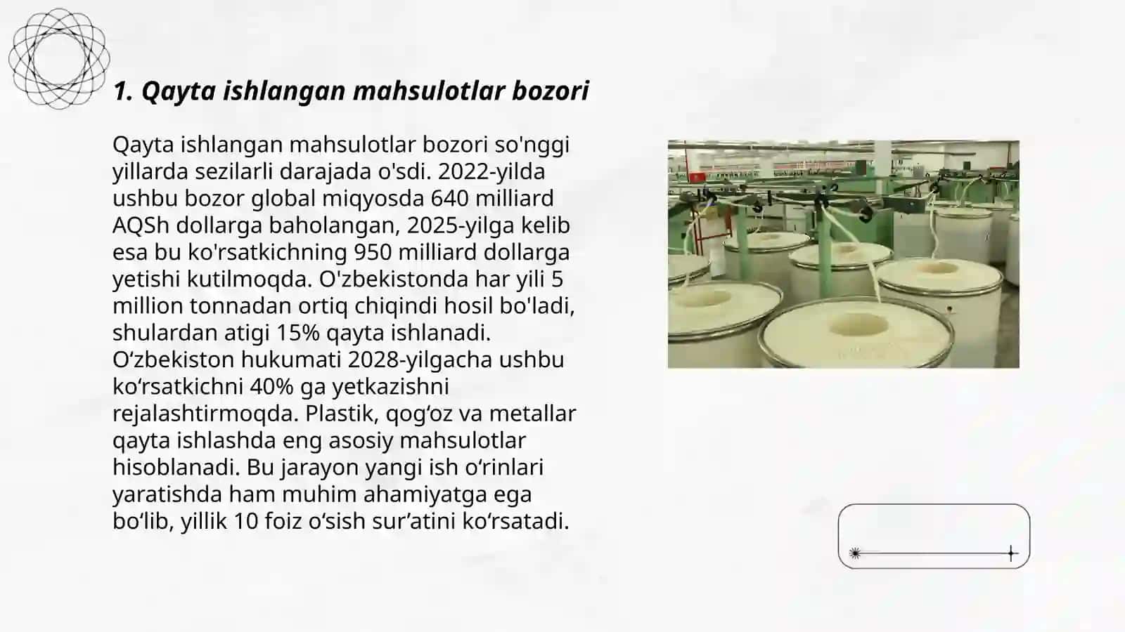Qayta ishlangan mahsulotlar iqtisodiyoti 3
