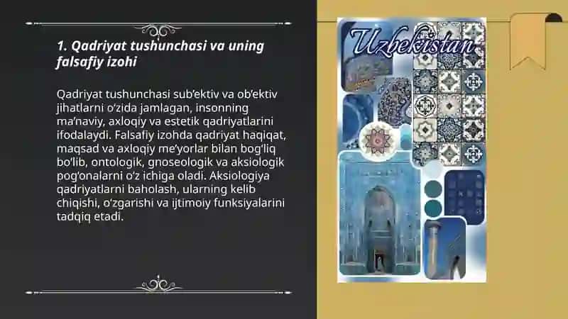 Qadriyatlar falsafasi 3
