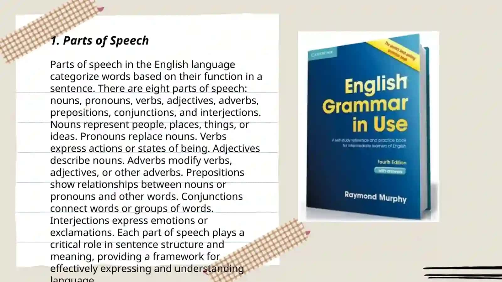 Fundamental of English grammar 3