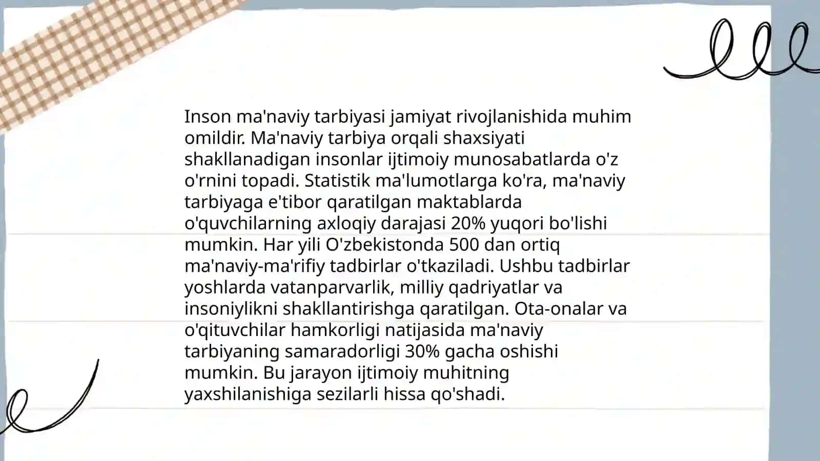 Bilim inson manaviy kamoloti 3