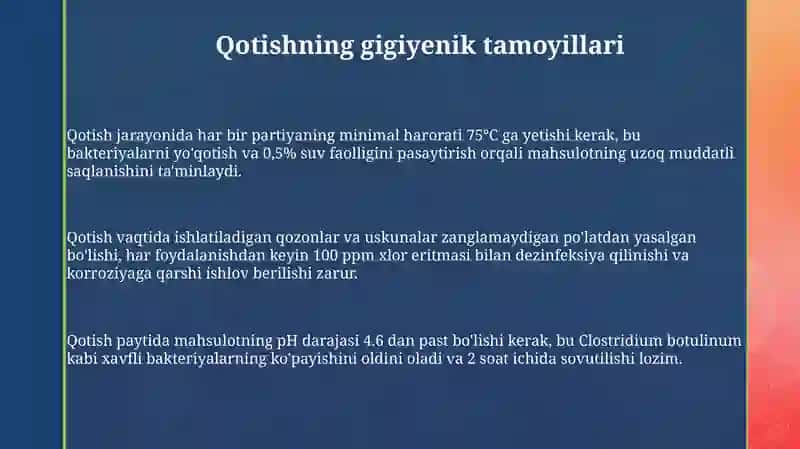 Chiniqishni gigiyenik asoslari 3