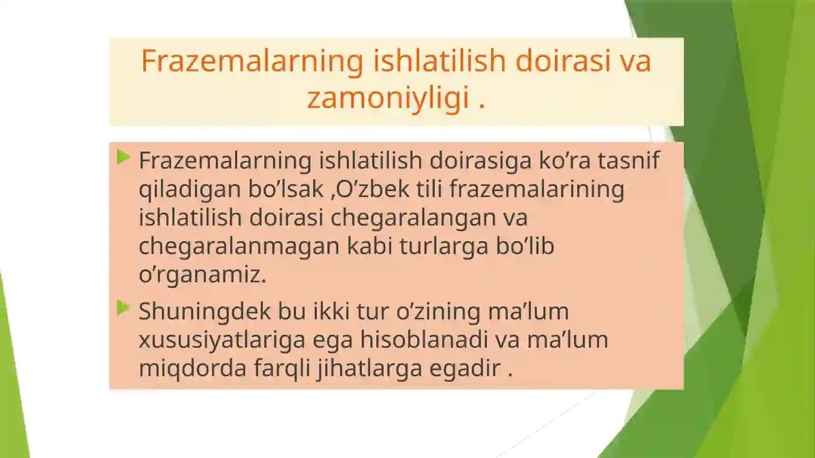Frazeologik monosemiya va polisemiya 3