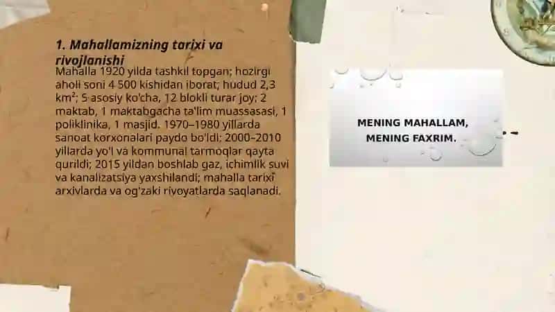Mahallamizning tarixi va rivojlanishi 3