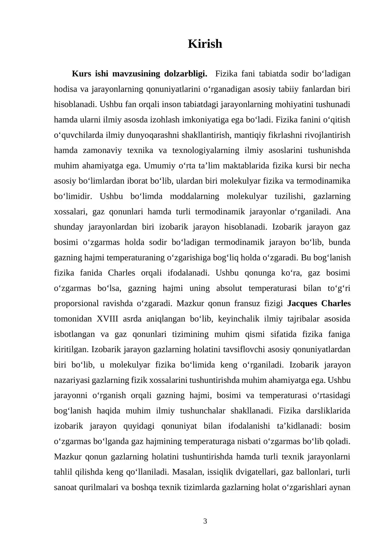 Izobarik jarayon mavzusini oʻqitish metodikasi 3