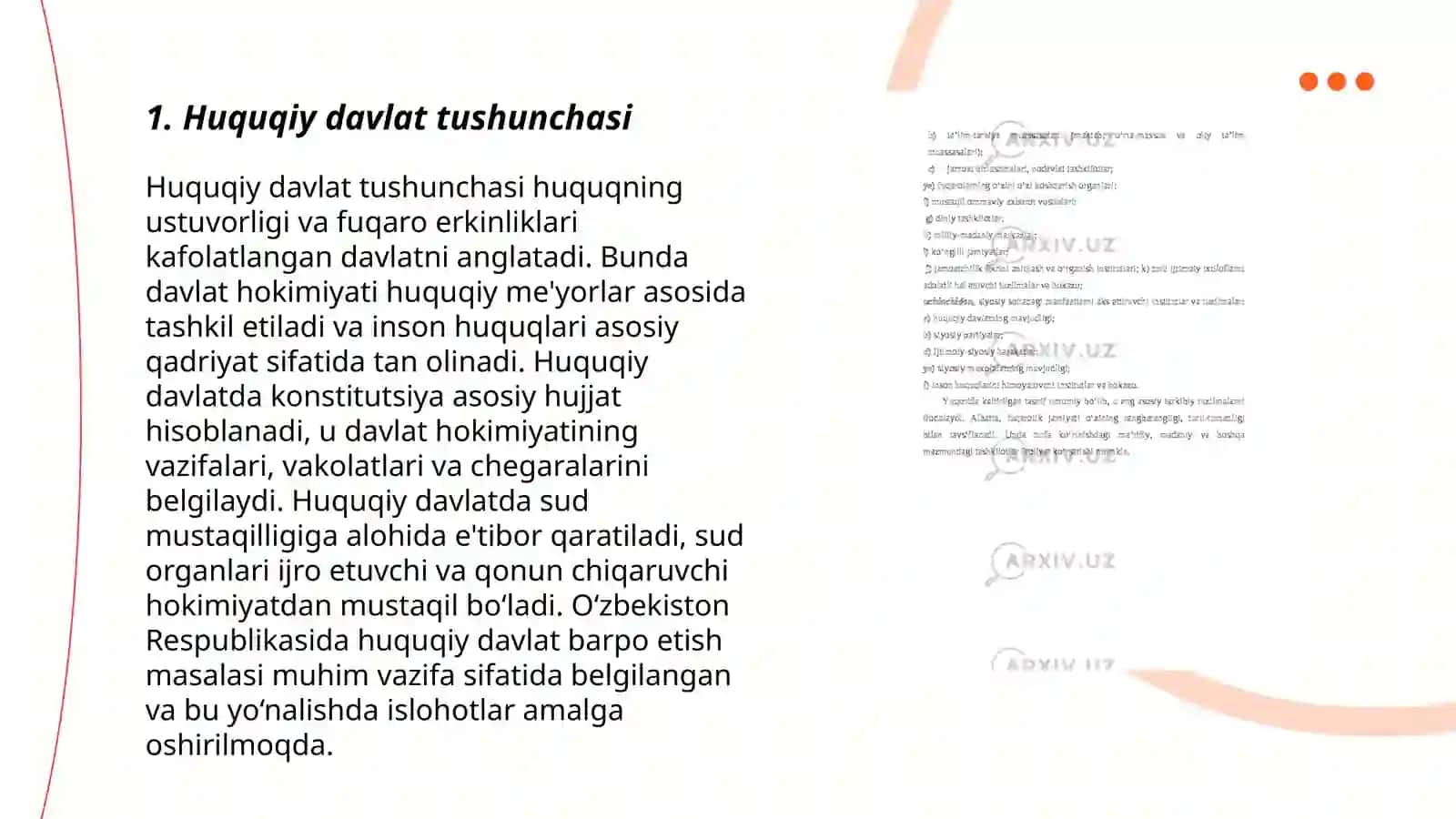 Huquqiy davlat va uning belgilari 3