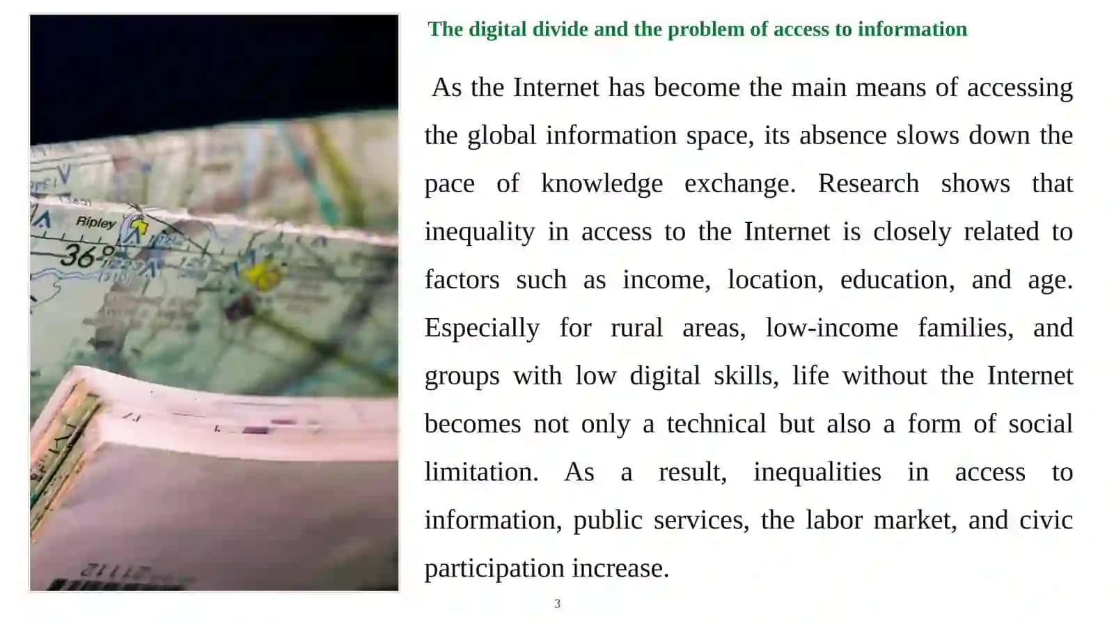 The concept of life without the Internet and its meaning in modern society 3