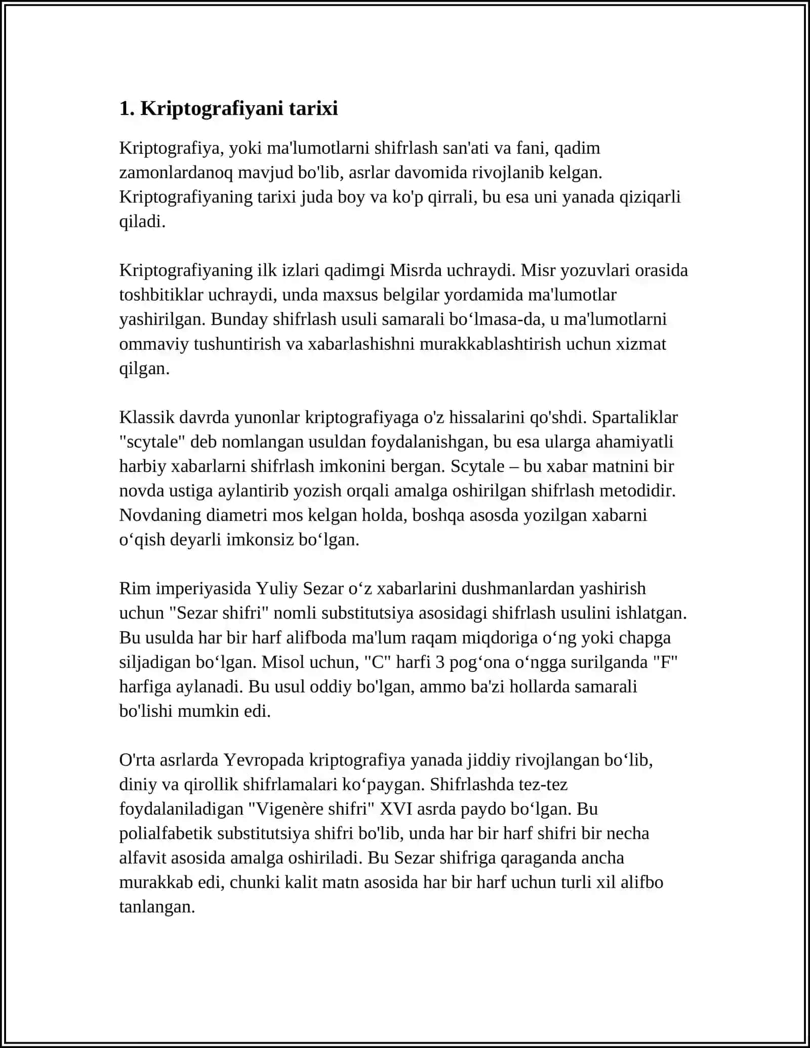 AXBOROTNI HIMOYALASHNING KRIPTOGRAFIK USULLARI 3