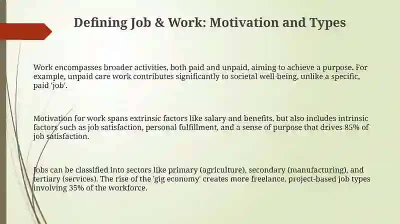 Job and Work 3