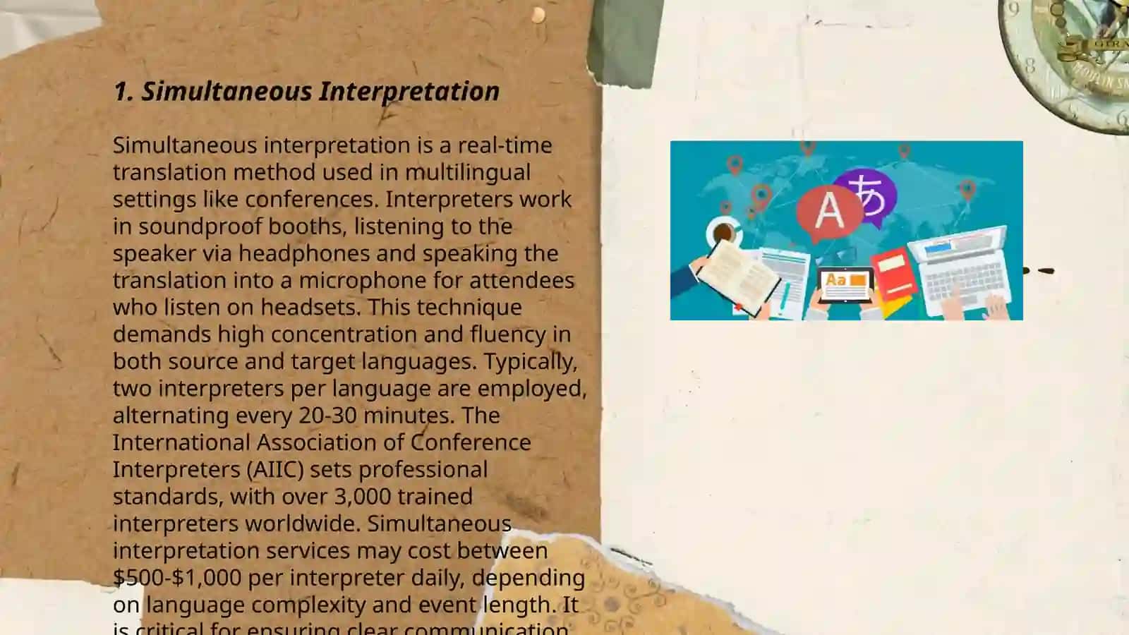 Simultaneous Interpretation 3