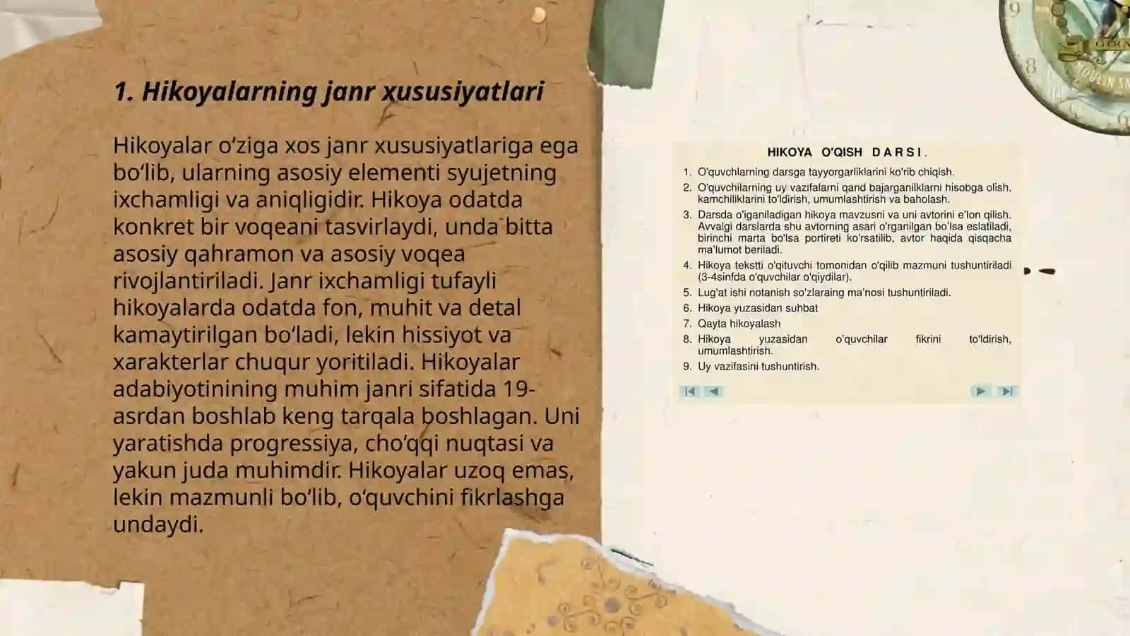 Hikoya janridagi asarlarni oqish metodikasi 3