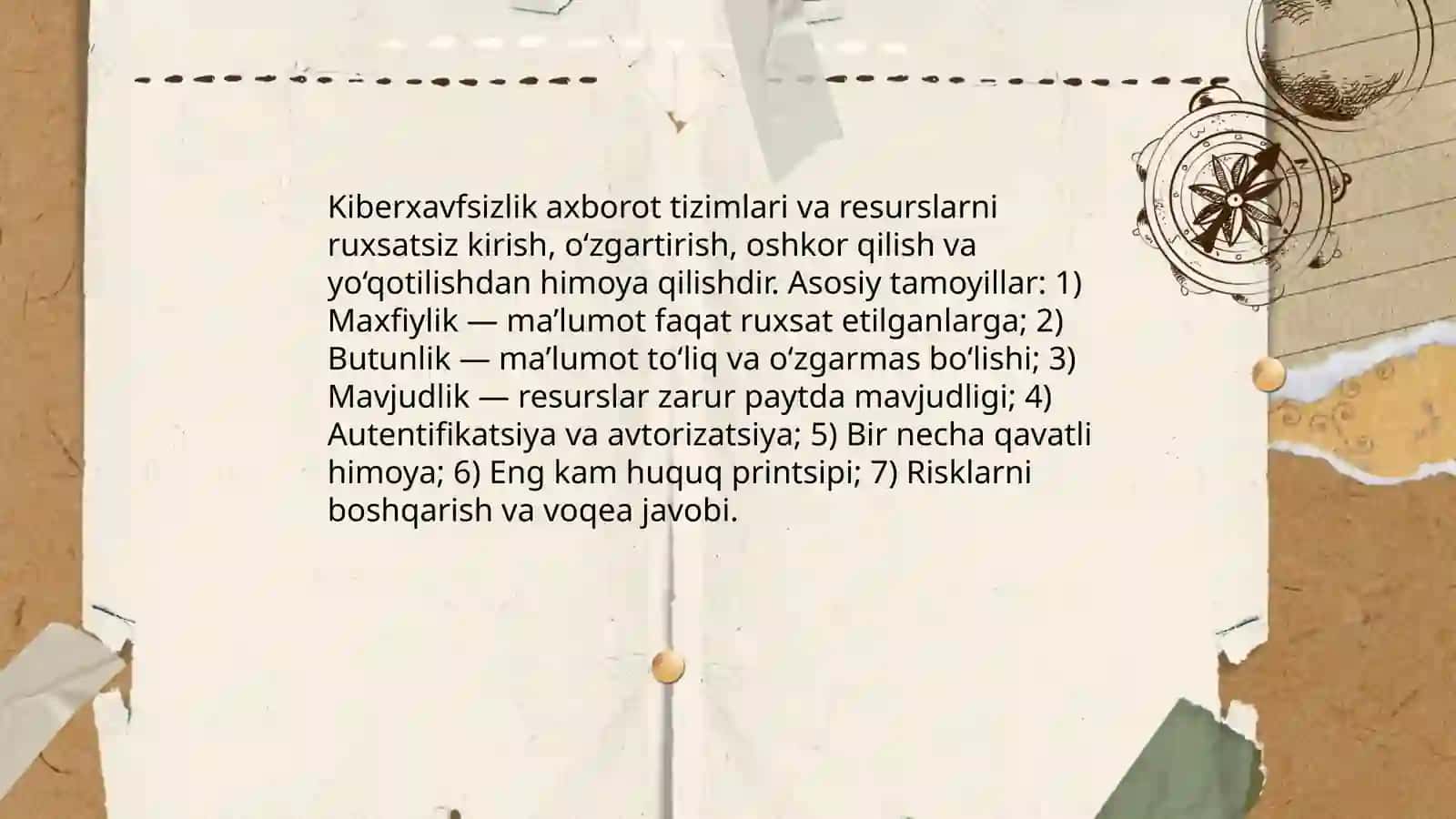 Kiberxavfsizlik asoslari 3