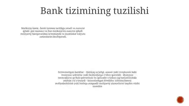 Bank Tizimi 3