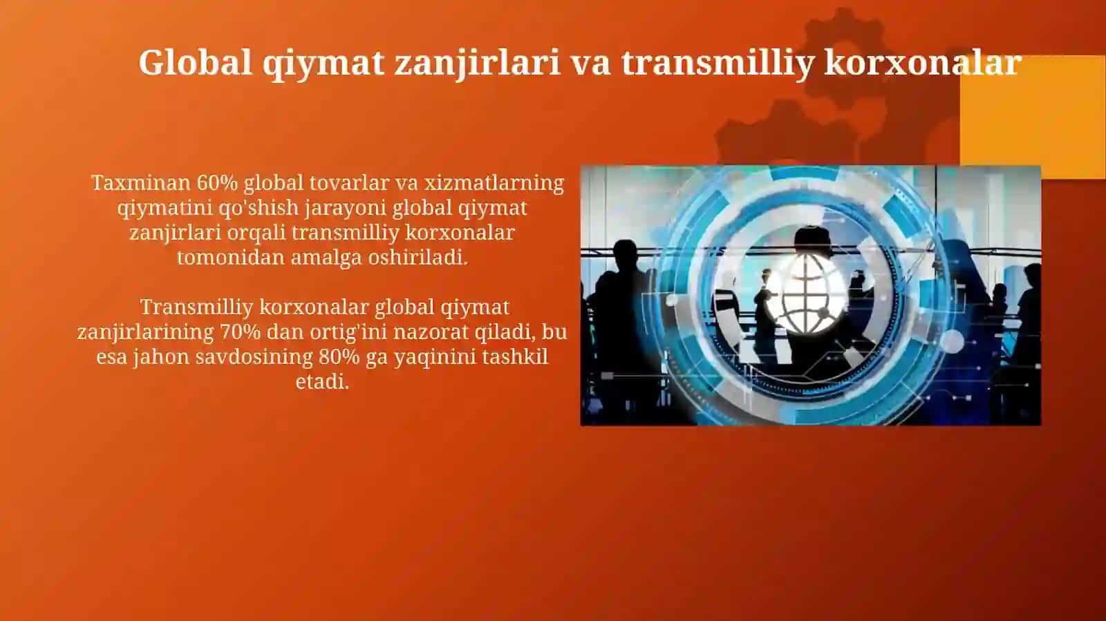 Jahon xo'jaligida trans milliy kampaniyalarning tutgan ro'li 3