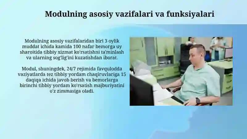 Patronaj xizmatining universal progressiv moduli 3