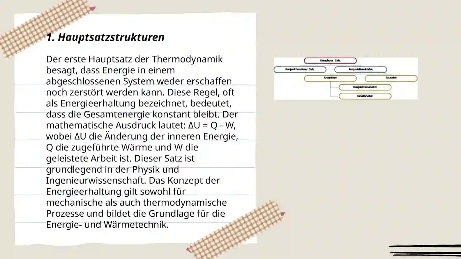 Die kommunikative Gliederung des Satzes 3
