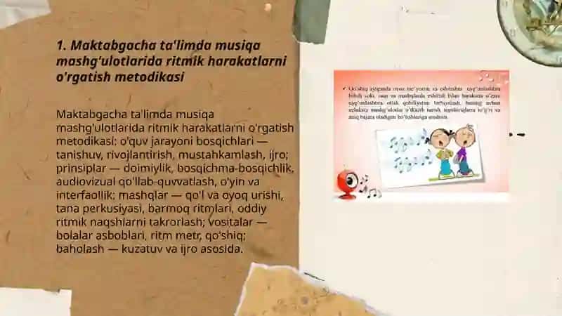 Musiqa mashg'ulotlari 3